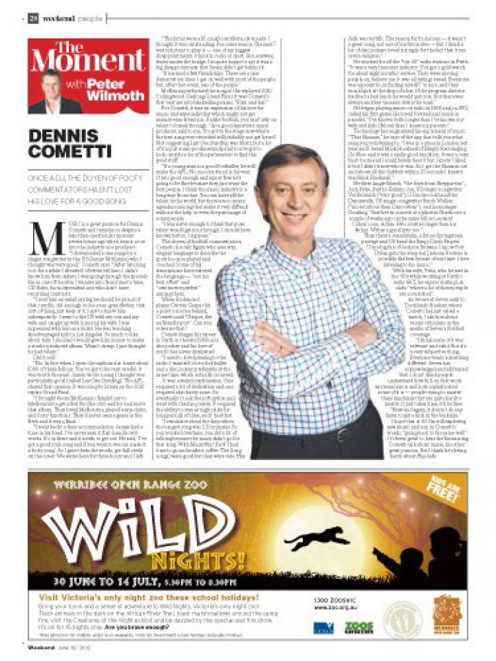 The Moment - Dennis Cometti