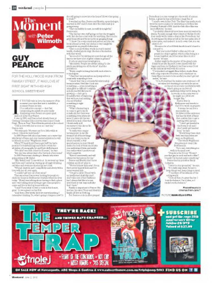 The Moment - Guy Pearce