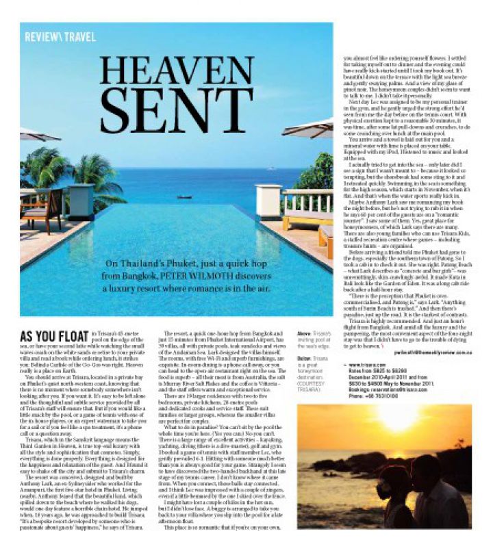 Travel and Living - Heaven Sent