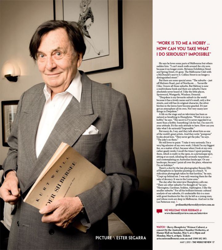 The Weekly Review - Humphries Unplugged