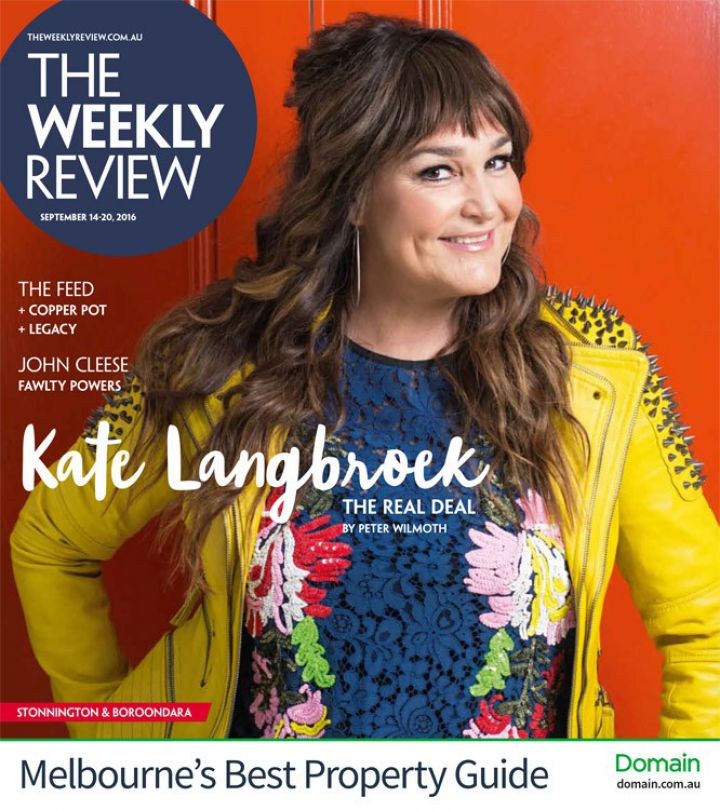 The Weekly Review - Media star Kate Langbroek on family and fame