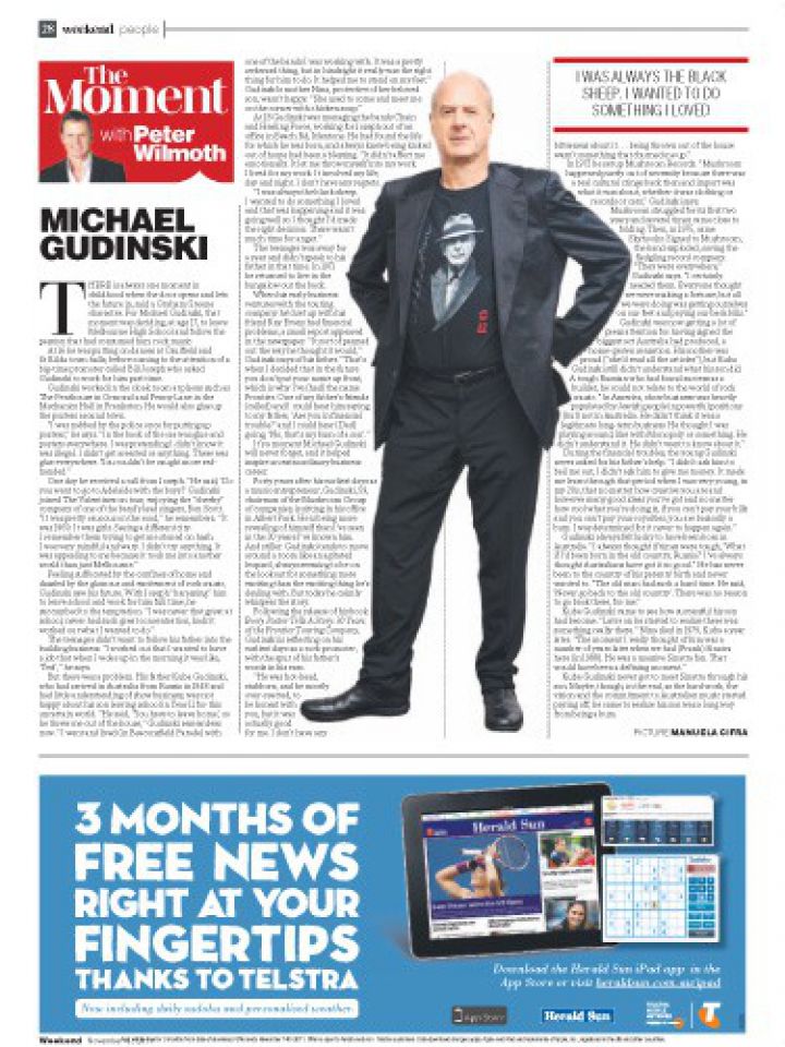 The Moment - Michael Gudinski